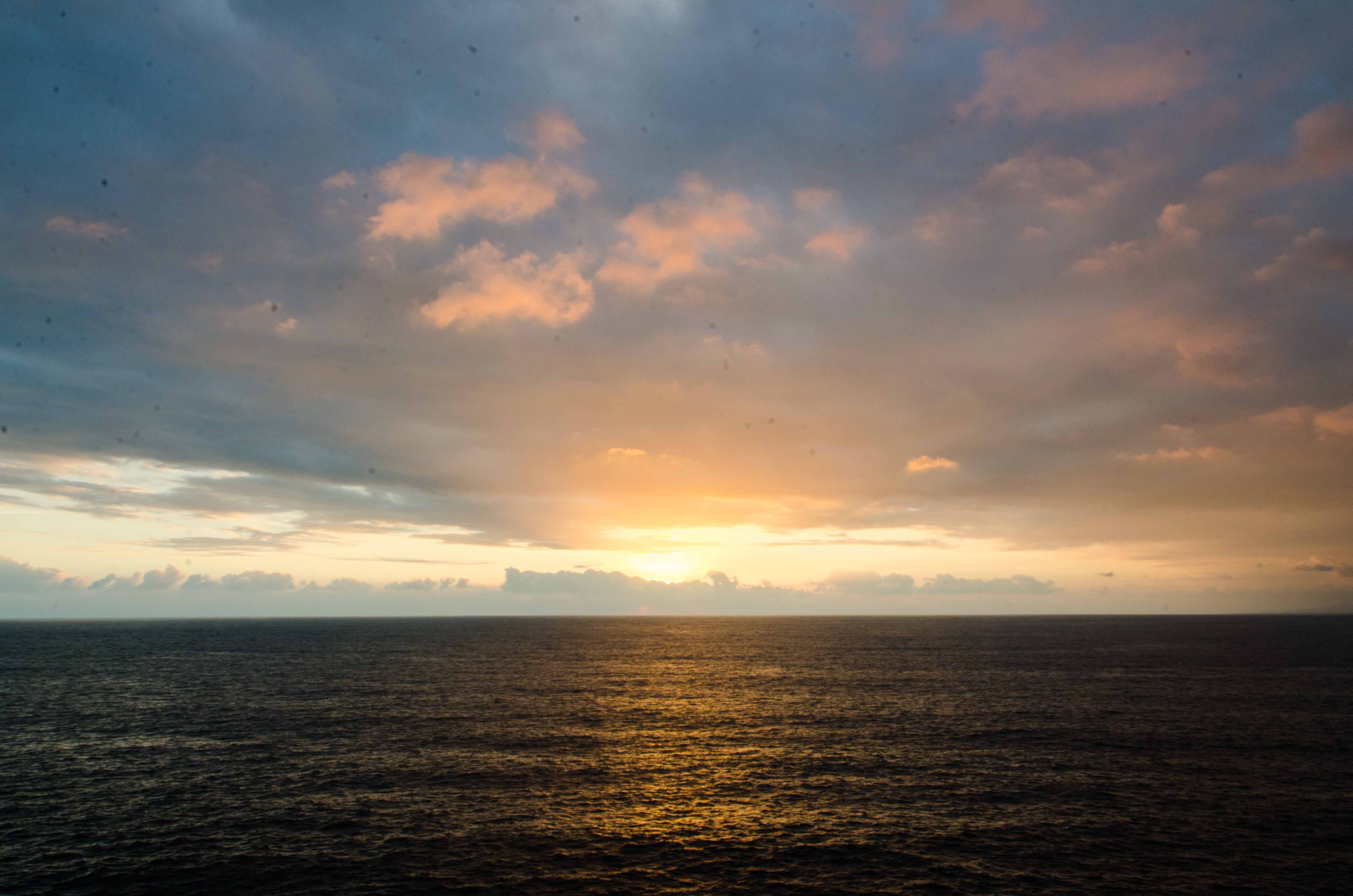 Sunset from the Sinfonia de Mar