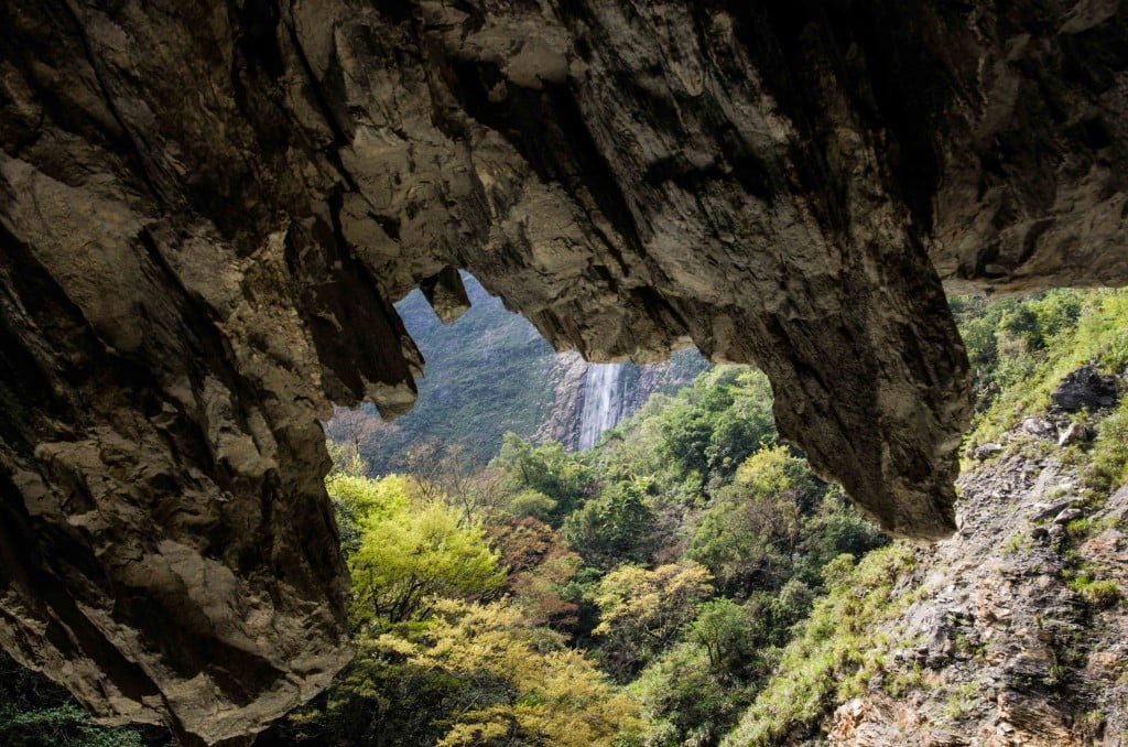 View from a Cave on Baiyang Trail