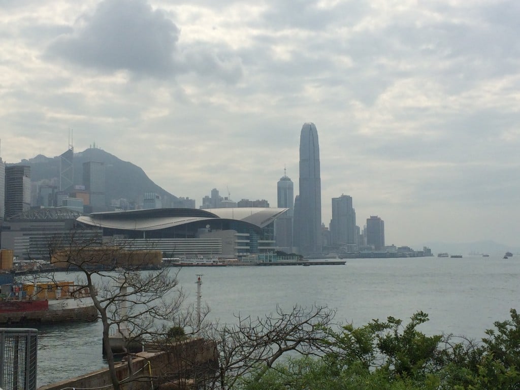 The Overcast HK Skyline
