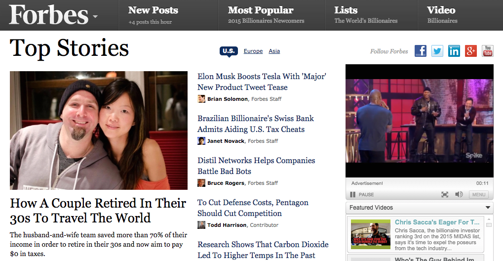 Top Story on Forbes (and Yahoo, MSN, & More)